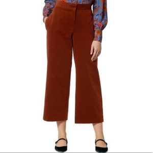 LK Bennett Kamika Brown Cord Culotte